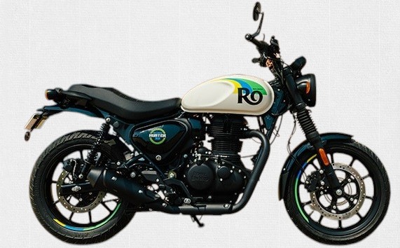 Royal Enfield Hunter 350 Motorcycle Rio White, Price, Specification